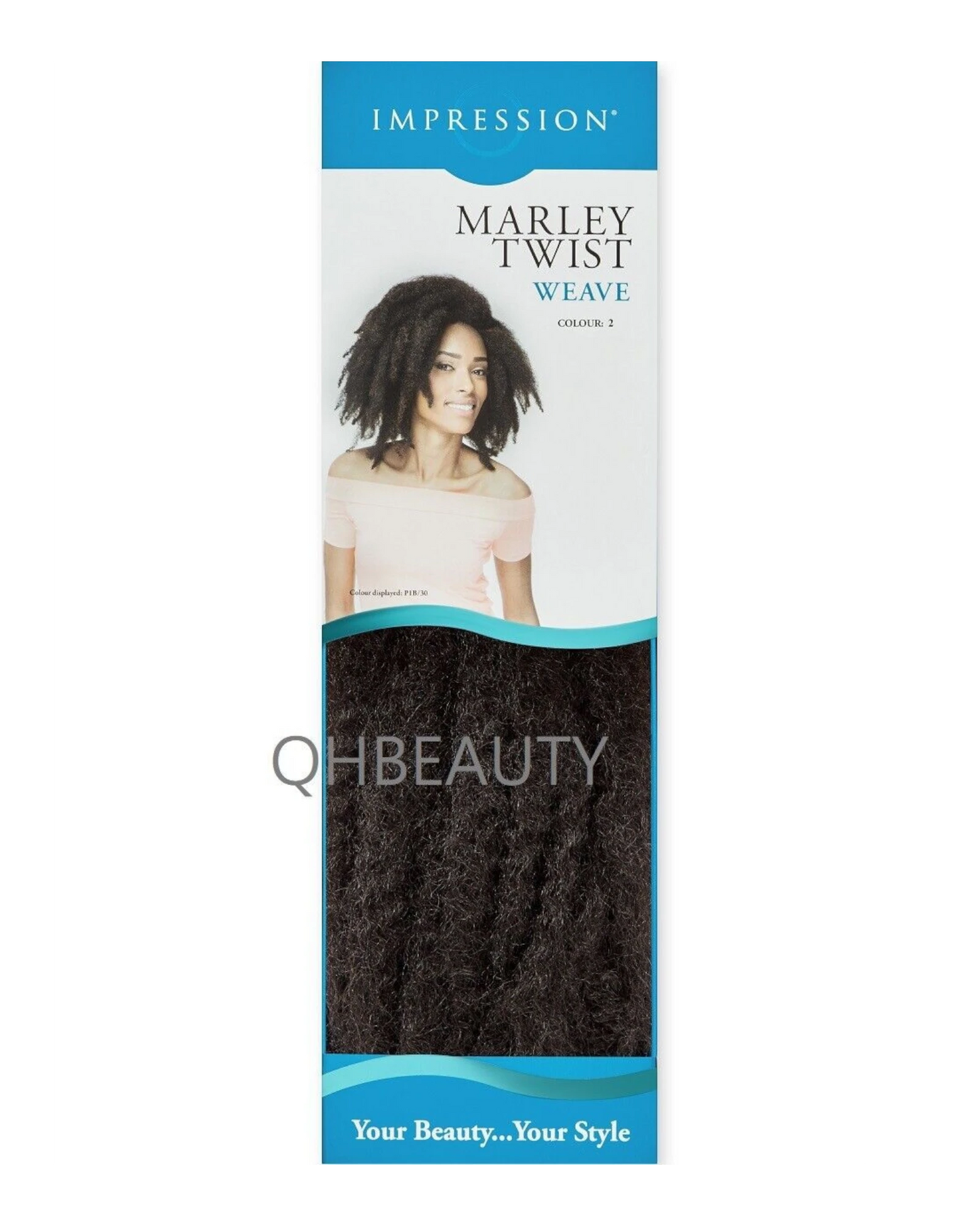 IMPRESSION SYNTHETIC AFRO CUBAN HAIR EXTENSIONS - MARLEY TWIST WEAVE