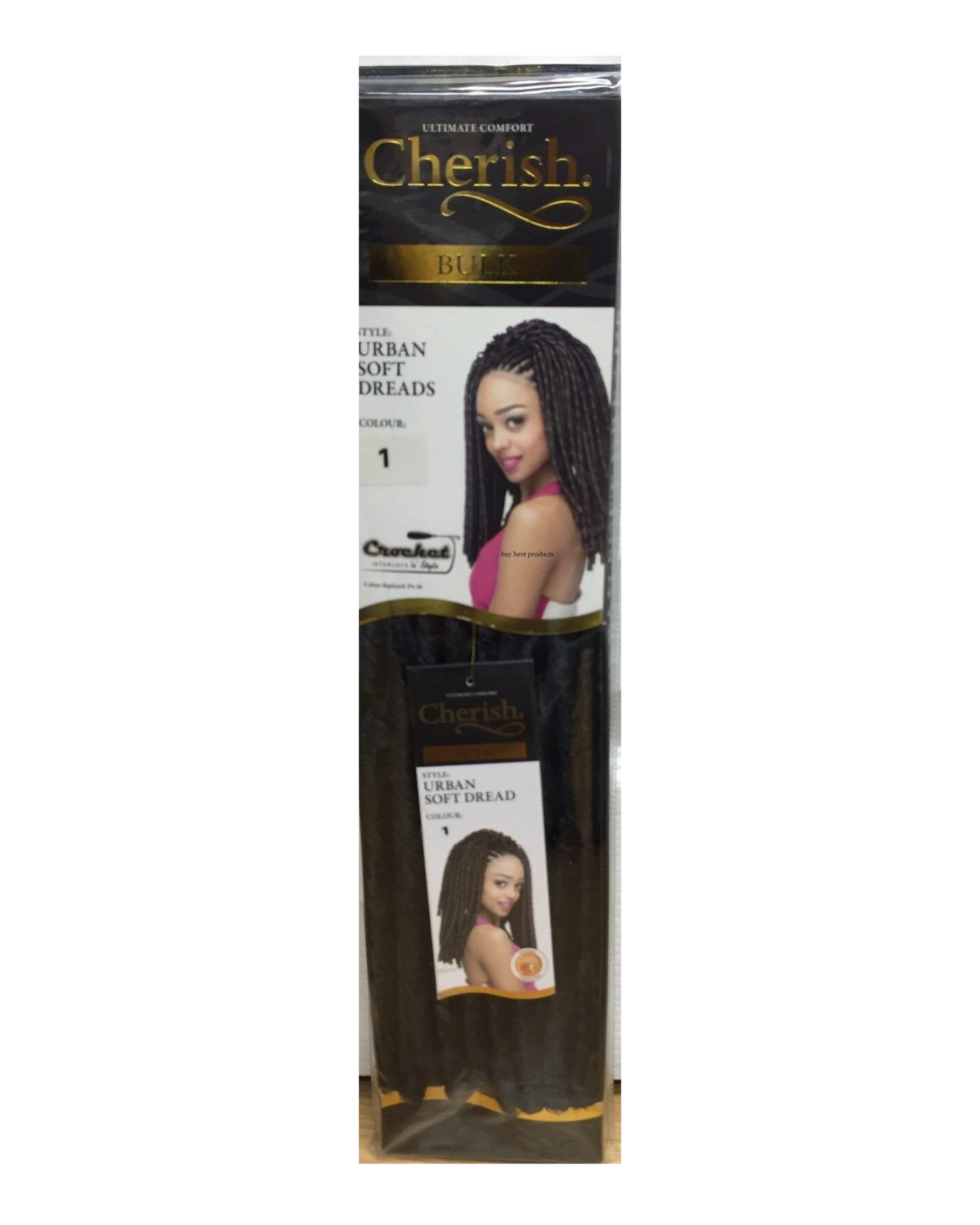 Cherish Synthetic Bulk Crochet Afro Hair Extension braid - URBAN SOFT DREAD