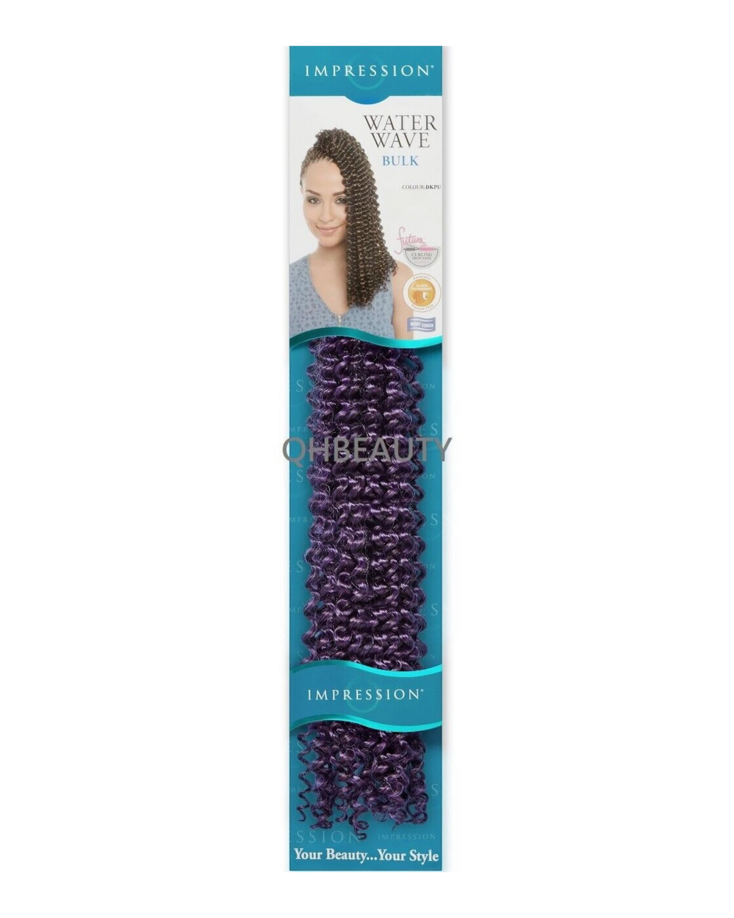 IMPRESSION SYNTHETIC HAIR EXTENSION BRAID - WATER WAVE 22''