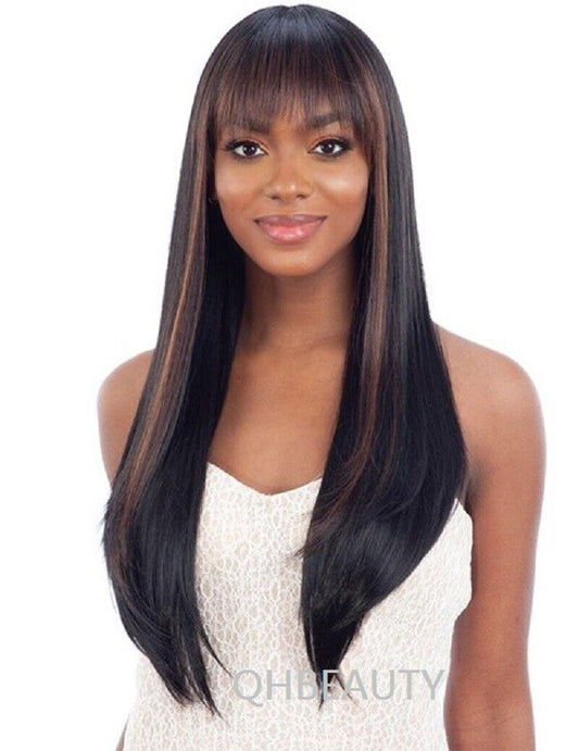 Freetress Equal Synthetic Freedom Long Straight Hair Wig – FW 002