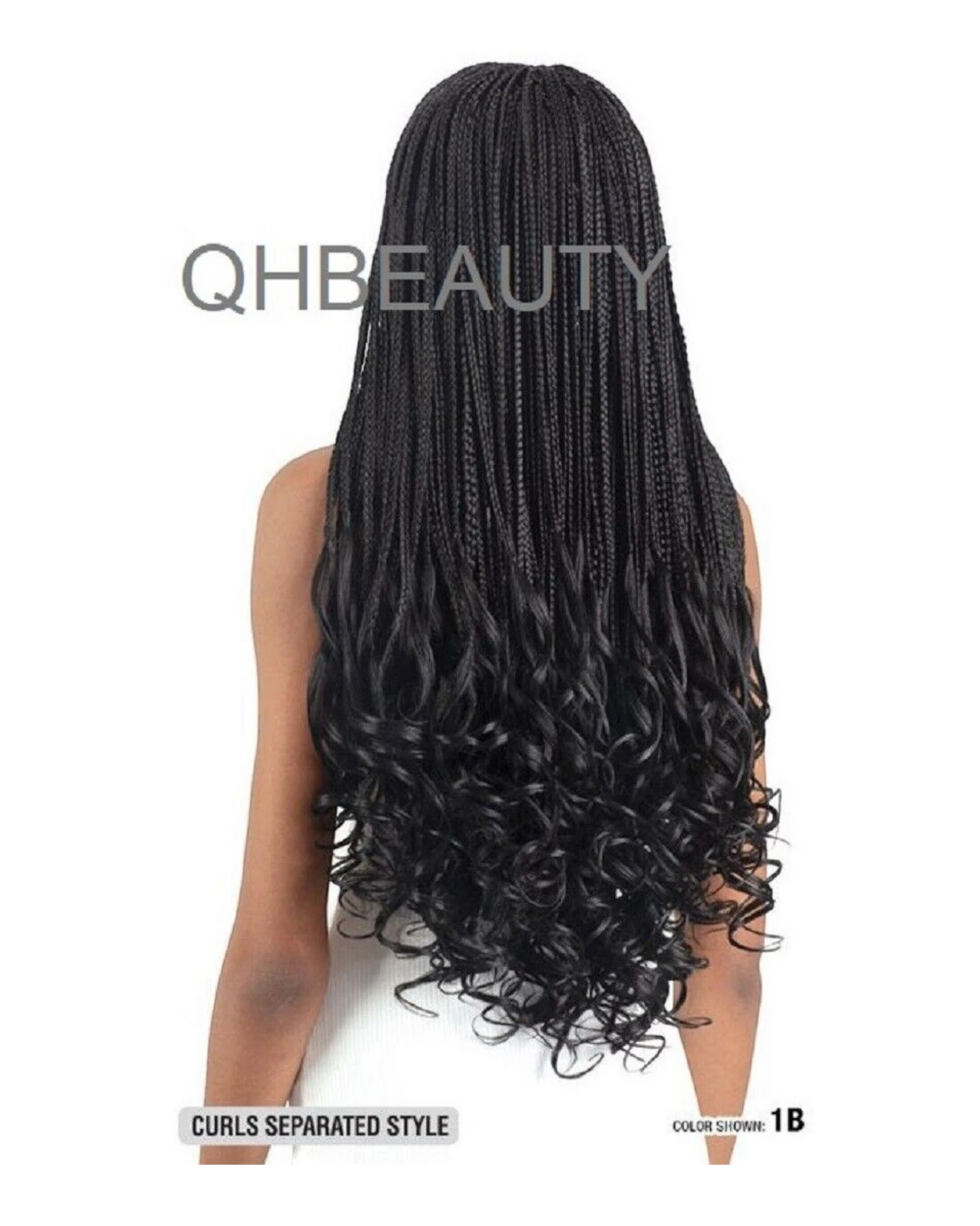CHERISH SYNTHETIC CURLY HAIR EXTENSION BRAID - 3 x SPIRAL FRENCH CURL 28 INCHES