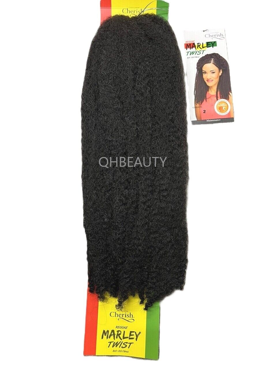Cherish Synthetic Afro Kinky Cuban Anti itch Hair Extension  Marley Twist Braid