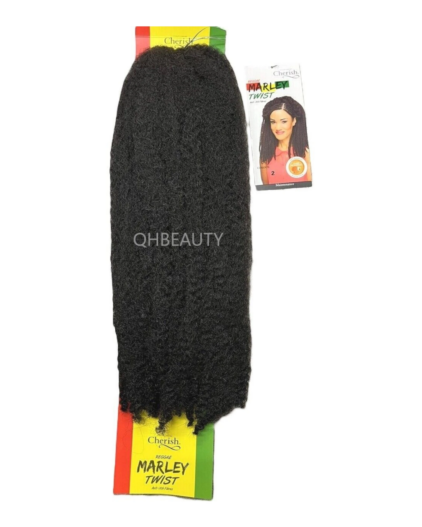 Cherish Synthetic Afro Kinky Cuban Anti itch Hair Extension  Marley Twist Braid
