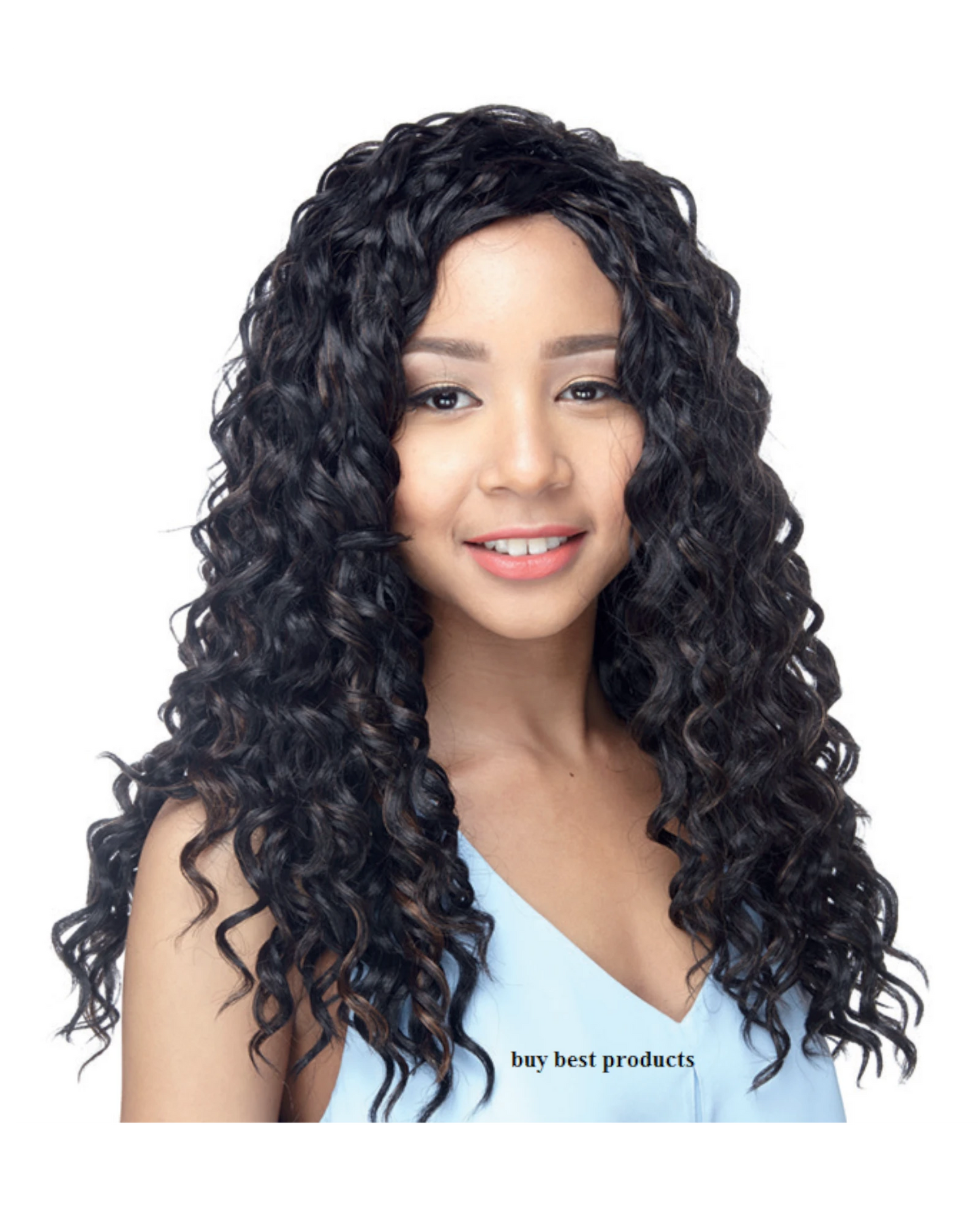 IMPRESSION SYNTHETIC CURLY LONG HAIR EXTENSION WEAVE - DEVINE CURL 18 INCH
