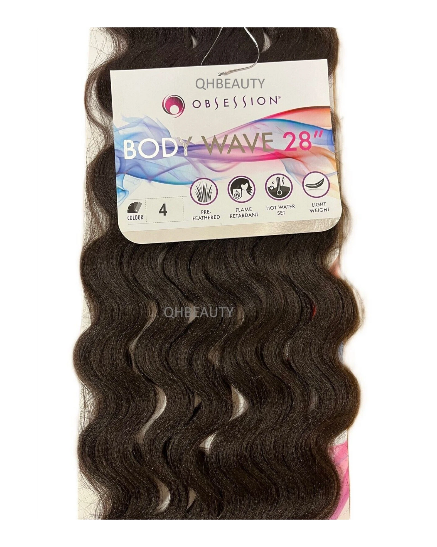 Obsession Synthetic Pre-Stretched Curly Braid Hair Extension - BODY WAVE 28 INCH