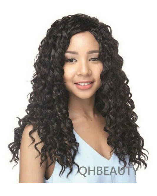 IMPRESSION SYNTHETIC CURLY LONG HAIR EXTENSION WEAVE - DEVINE CURL 18 INCH