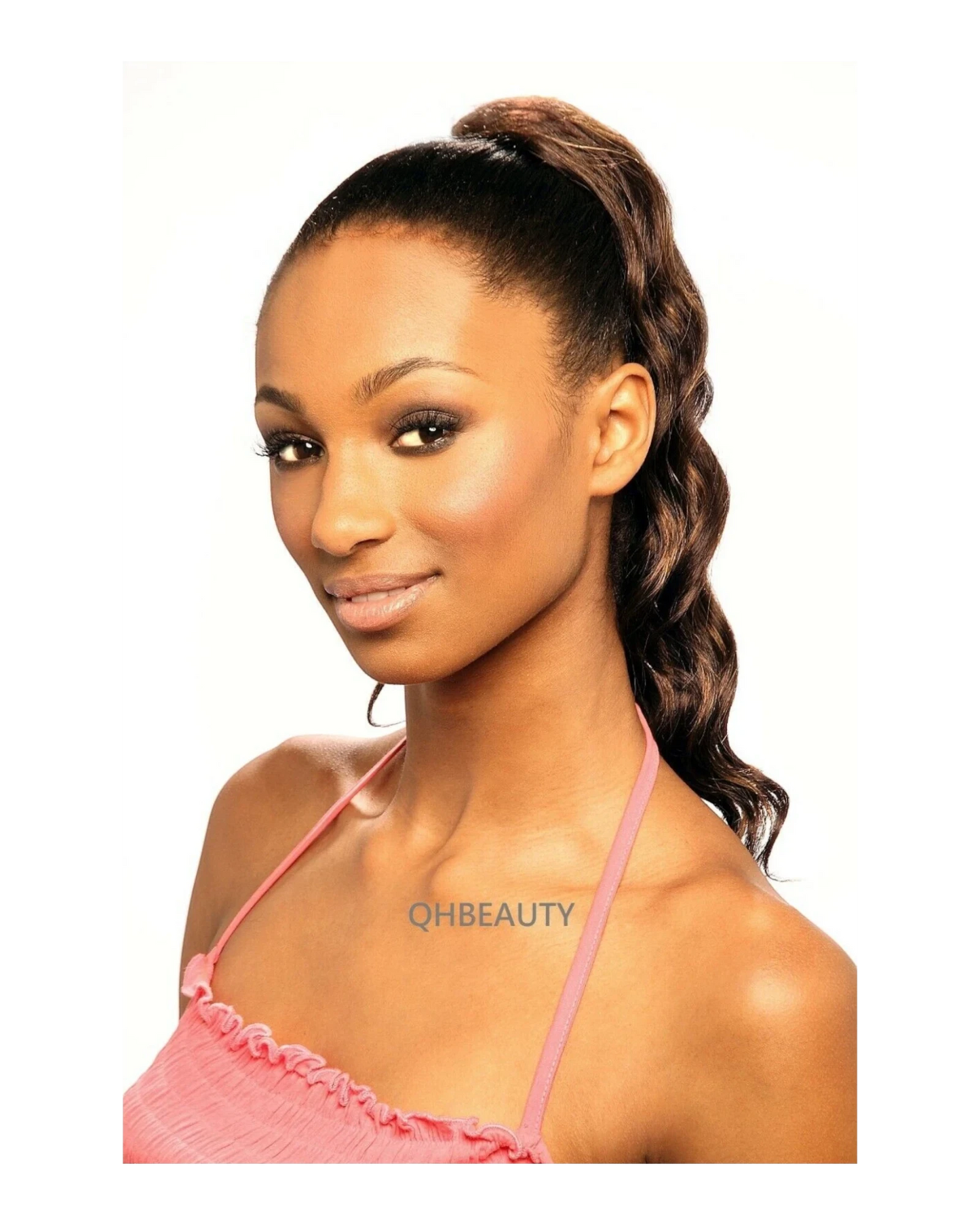 Cherish Synthetic Drawstring Long Curly Hair Extension Ponytail - New York Girl
