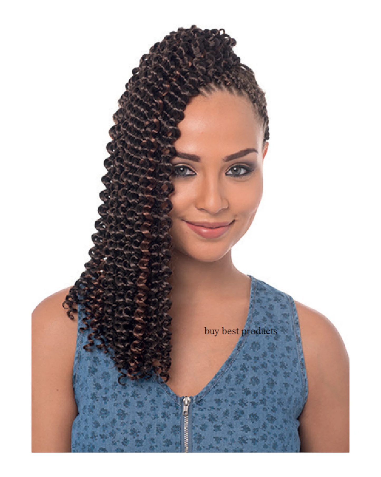 IMPRESSION SYNTHETIC HAIR EXTENSION BRAID - WATER WAVE 22''