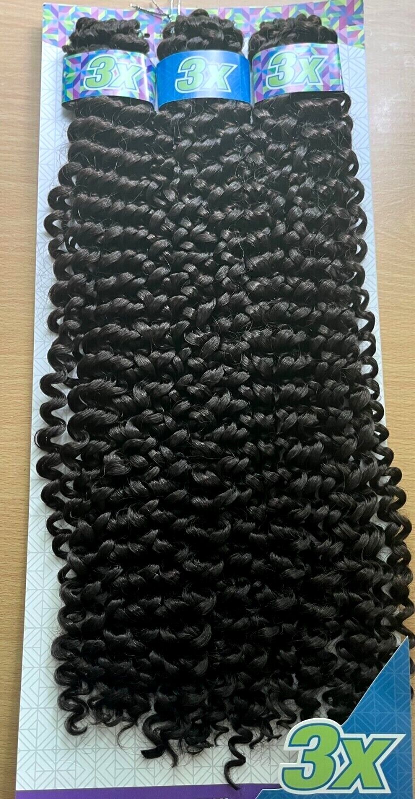 Impression Synthetic Crochet Hair Extension Braid 3x WATER WAVE BRAID 14 & 18 ''