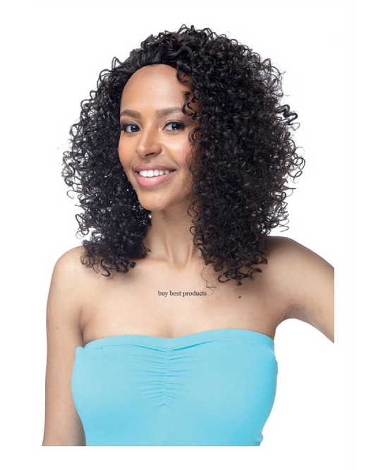 Impression Synthetic Hand Made Natural Style Curly Hair Wig - CHLOE
