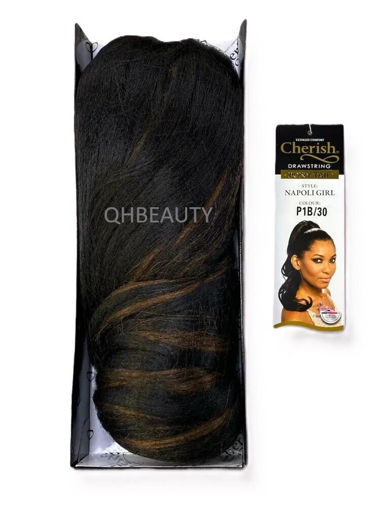 Cherish Drawstring Hair Extension Ponytail - Napoli Girl