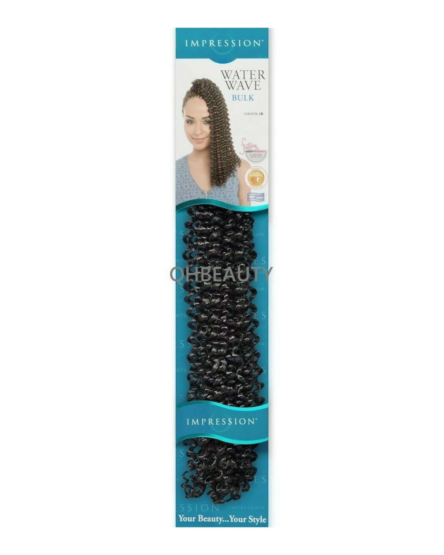 IMPRESSION SYNTHETIC HAIR EXTENSION BRAID - WATER WAVE 22''