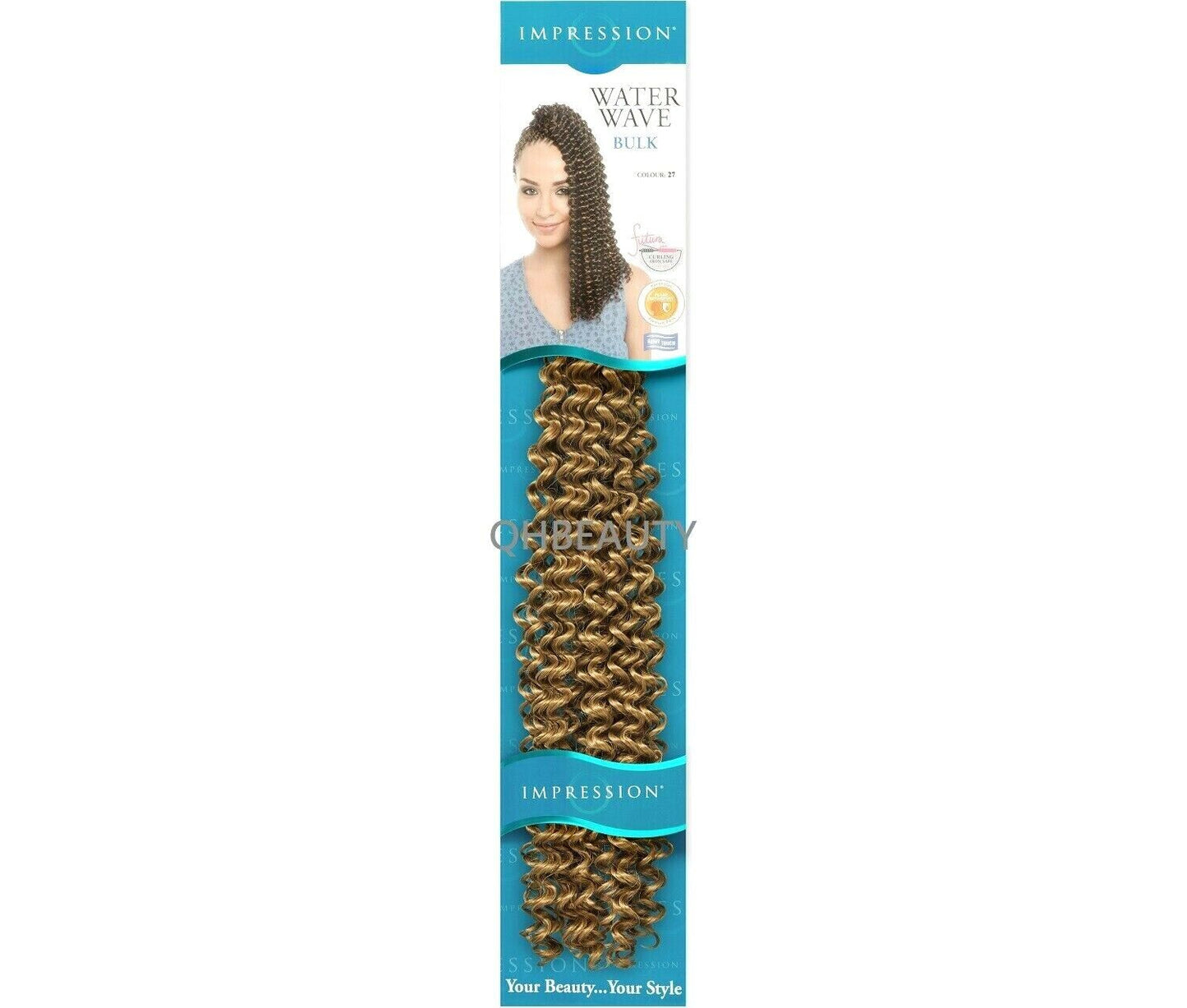IMPRESSION SYNTHETIC HAIR EXTENSION BRAID - WATER WAVE 22'' ( FREETRESS COPY )