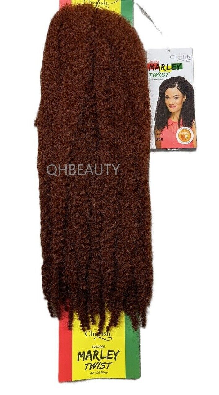 Cherish Synthetic Afro Kinky Cuban Anti itch Hair Extension  Marley Twist Braid