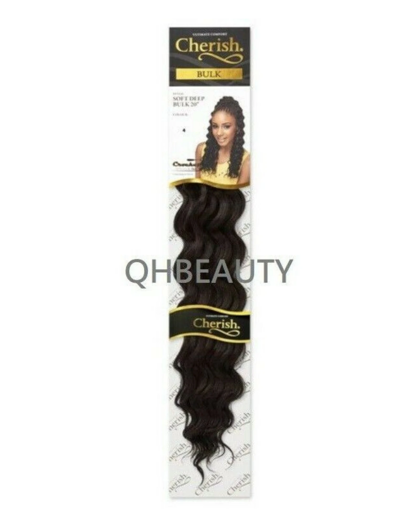 CHERISH SYNTHETIC BULK CROCHET HAIR EXTENSION BRAIDS - SOFT DEEP 20 INCH