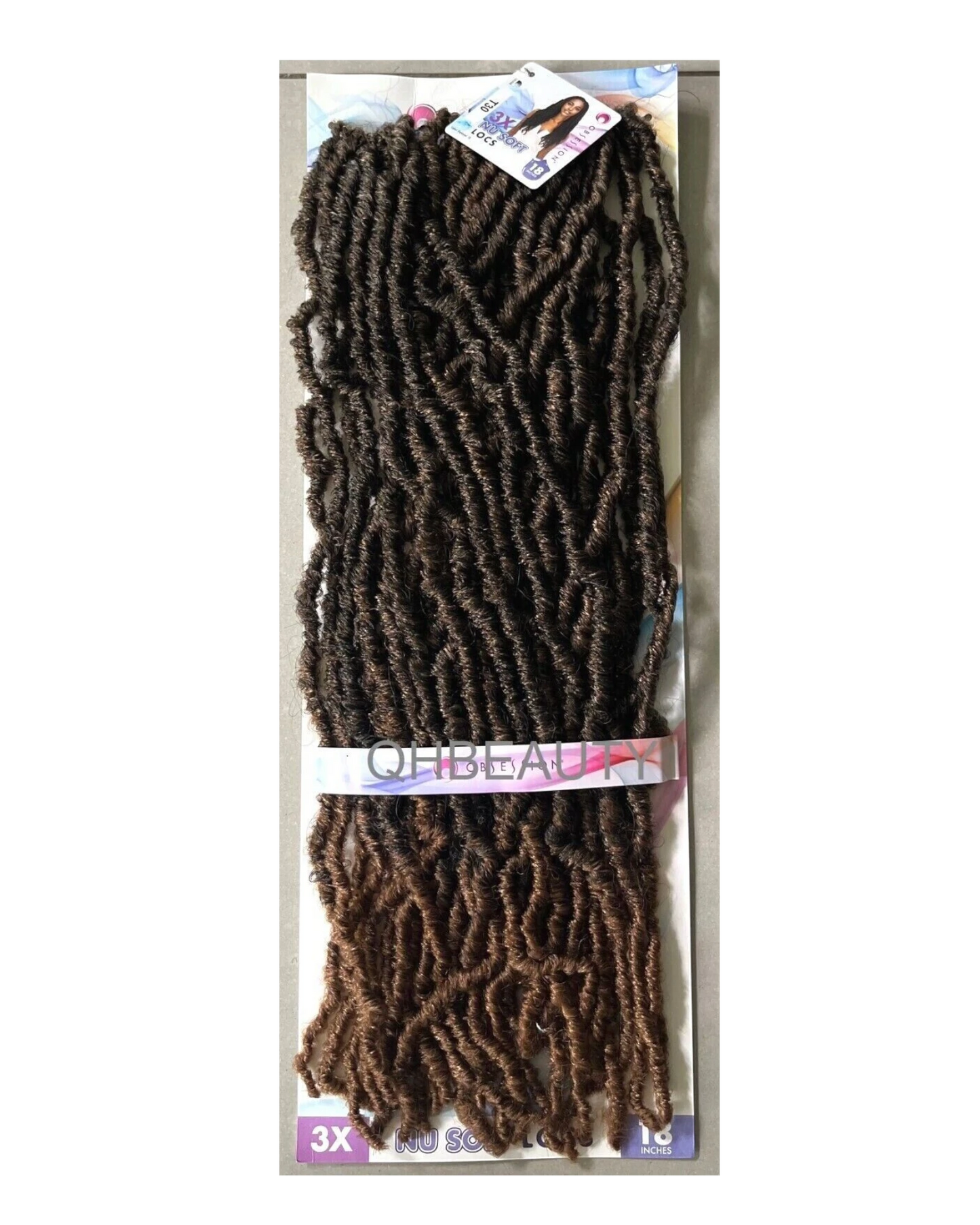 Obsession Synthetic Crochet Pre Looped Braid Hair Extension - NU LOCS 18 INCH