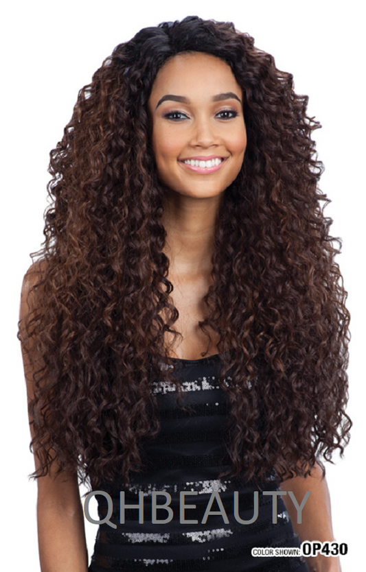 FreeTress Equal Synthetic Invisible L Part Lace Front Curly Hair Wig – KITRON