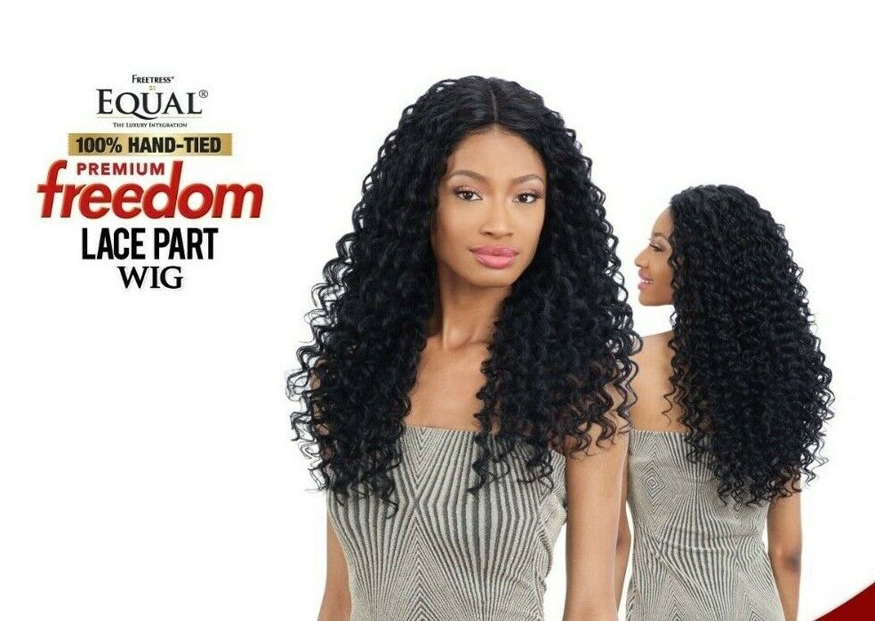 FREETRESS EQUAL SYNTHETIC PREMIUM100% HANDTIED FREEDOM LACE PART HAIR WIG - 302