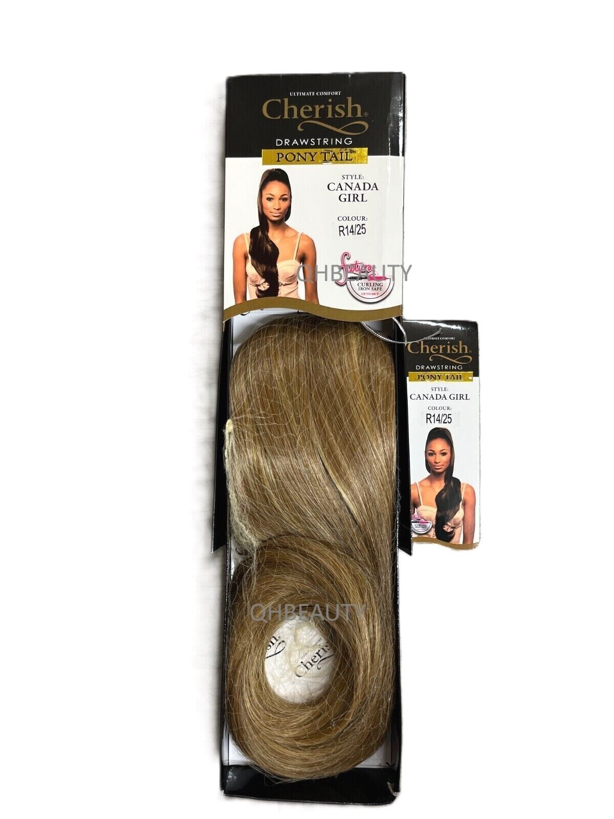 Cherish Synthetic Drawstring Long Curly Wavy Hair Ponytail - Canada Girl