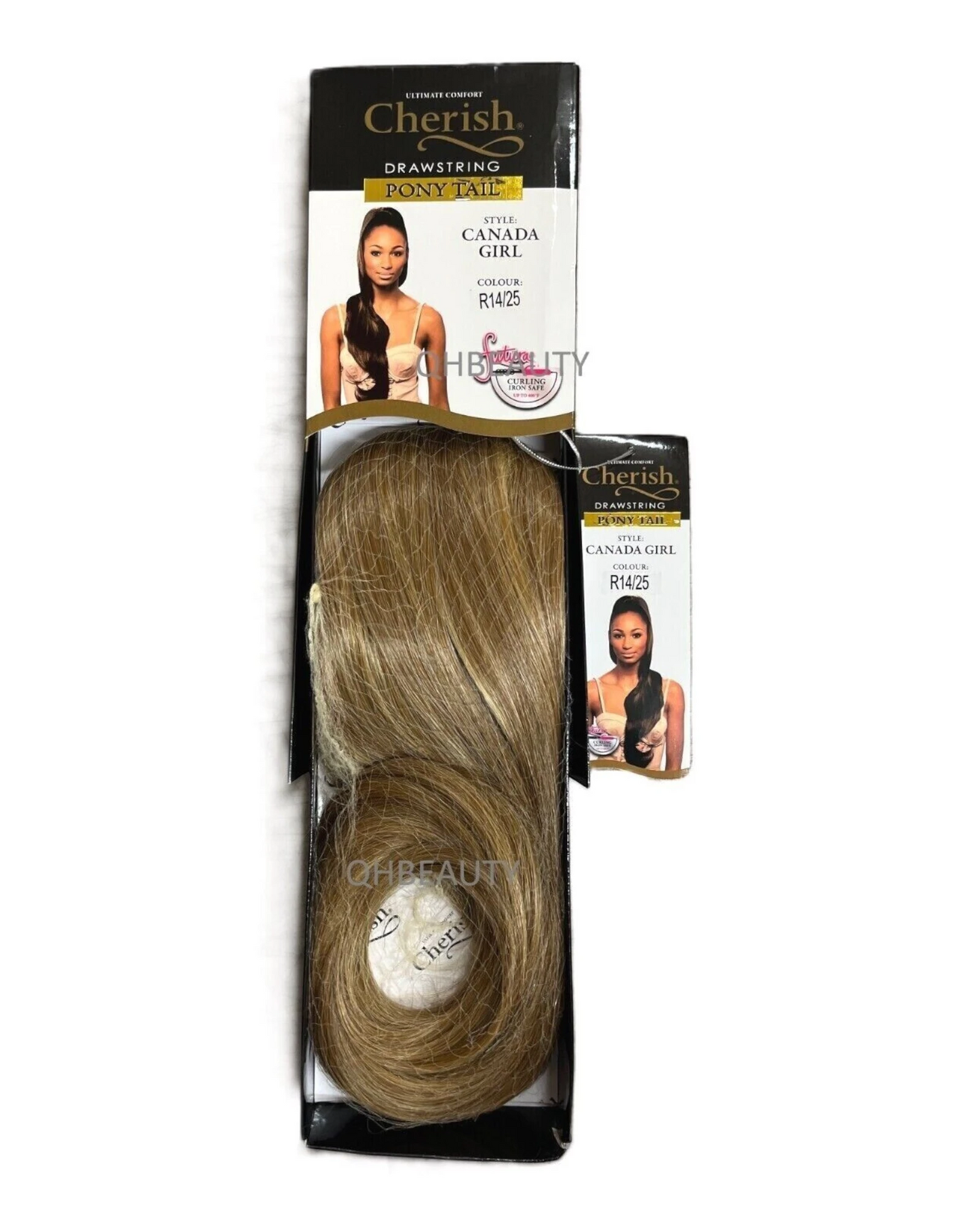 Cherish Synthetic Drawstring Long Curly Wavy Hair Ponytail - Canada Girl