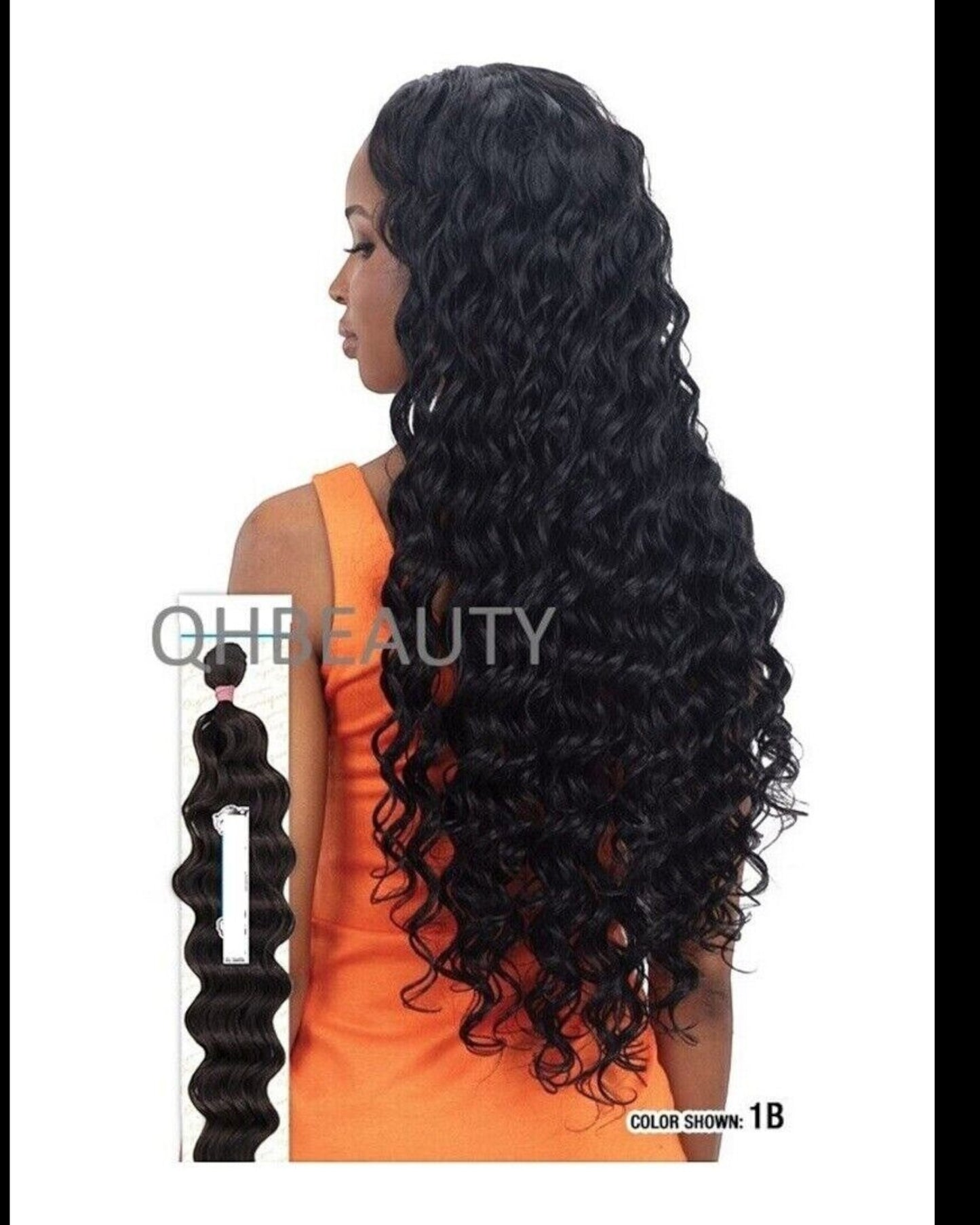 NaturALL SYNTHETIC CURLY LONG HAIR EXTENSION WEAVE - LOOSE DEEP 30 INCHES