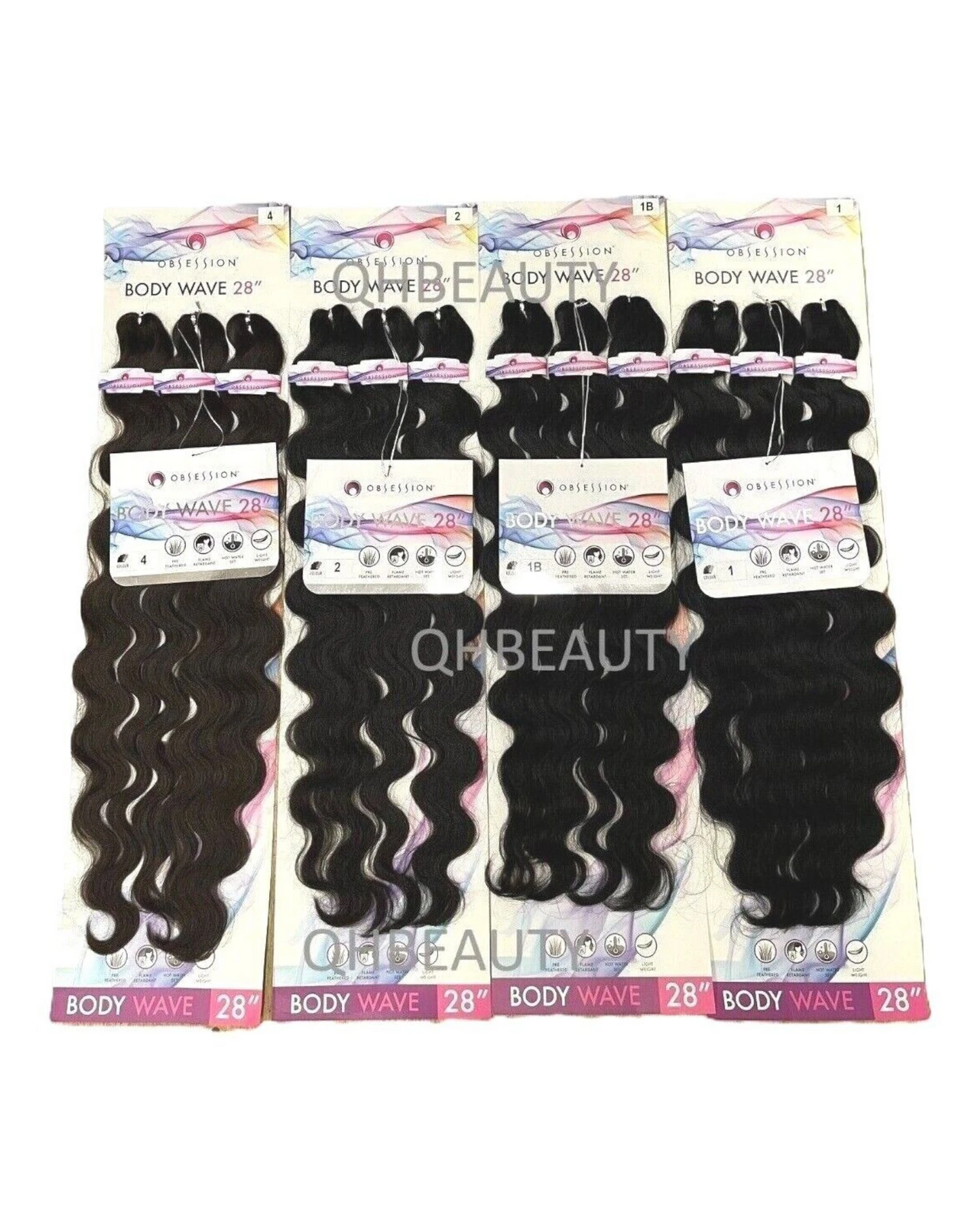 Obsession Synthetic Pre-Stretched Curly Braid Hair Extension - BODY WAVE 28 INCH
