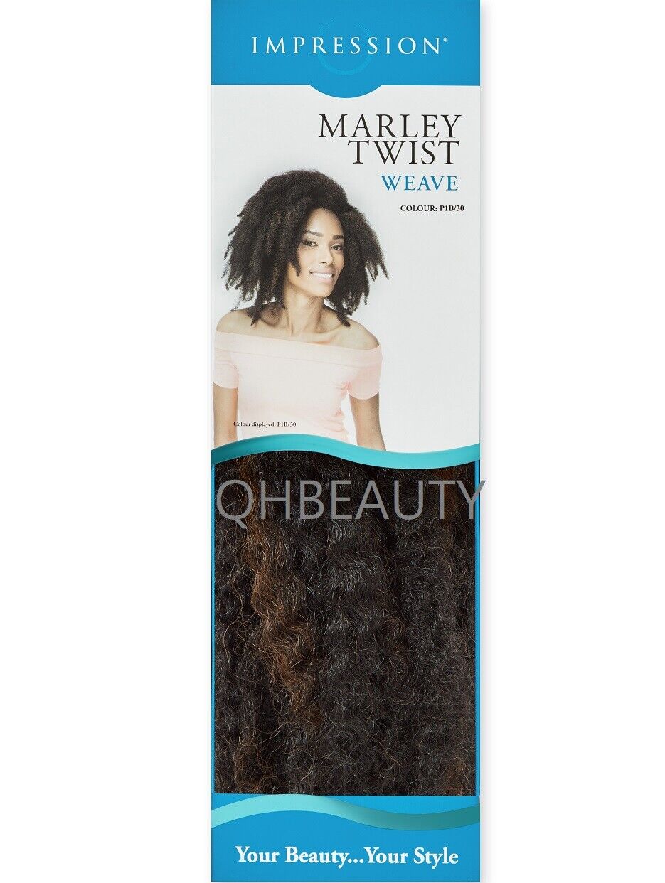 IMPRESSION SYNTHETIC AFRO CUBAN HAIR EXTENSIONS - MARLEY TWIST WEAVE