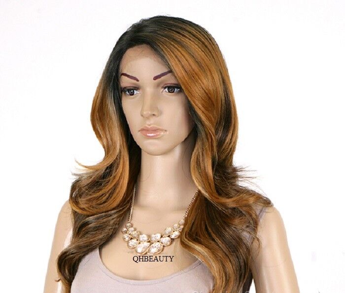 Freetress Equal Synthetic Long Curly Lace Front Hair Wig - LENA