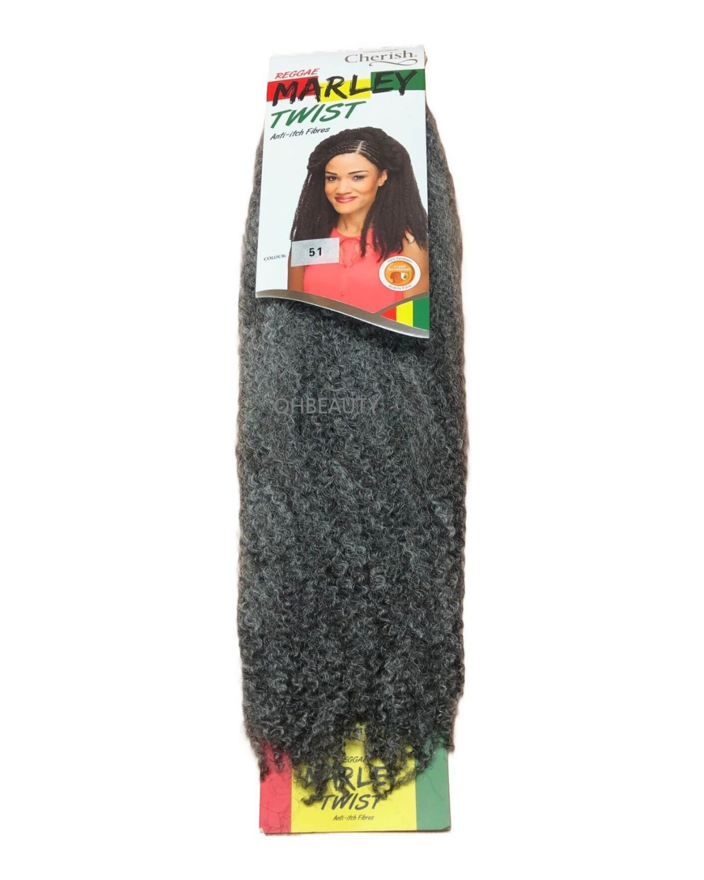 Cherish Synthetic Afro Kinky Cuban Anti itch Hair Extension  Marley Twist Braid