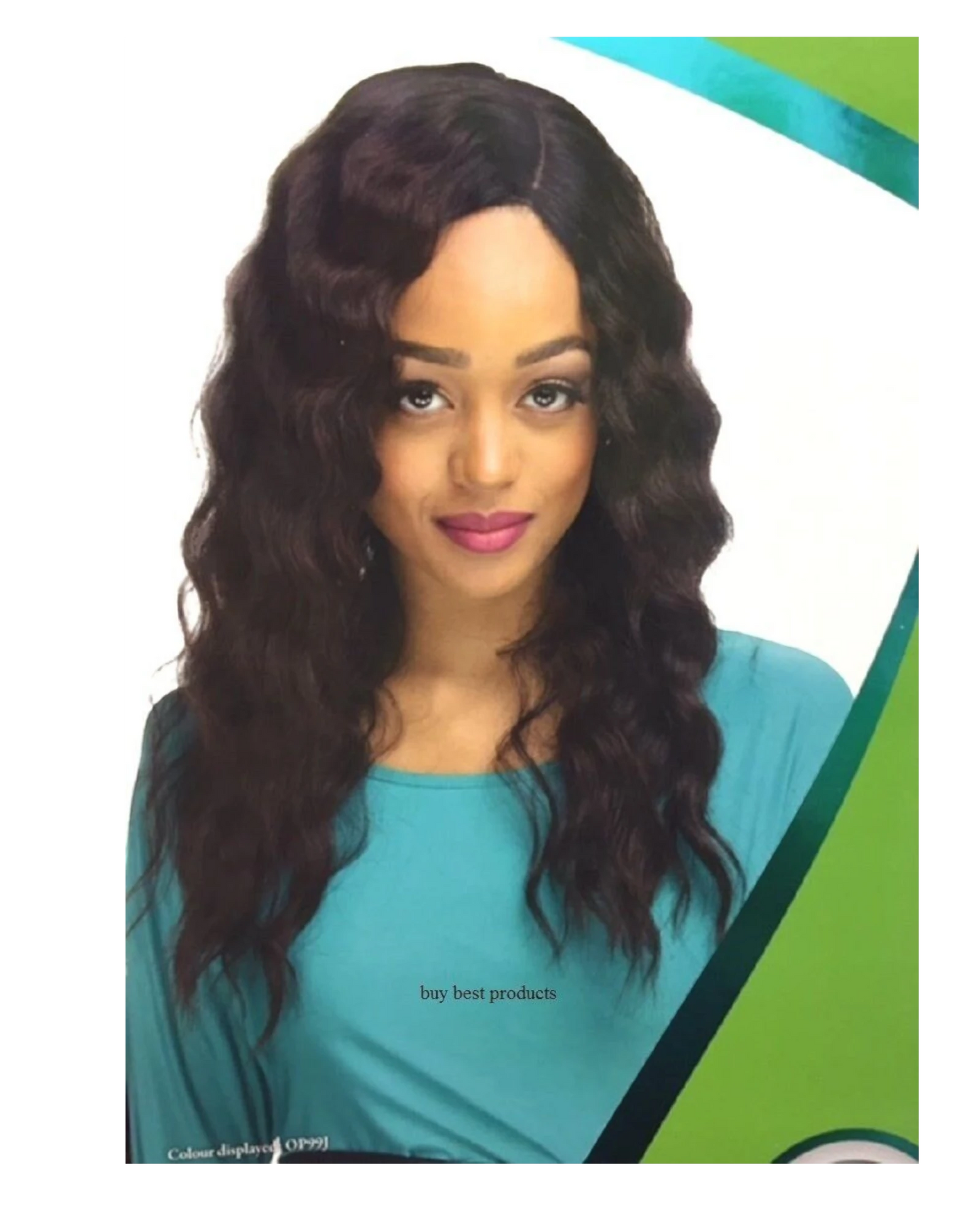 Impression Synthetic Invisible L Part Lace Curly Hair Wig - Alicia
