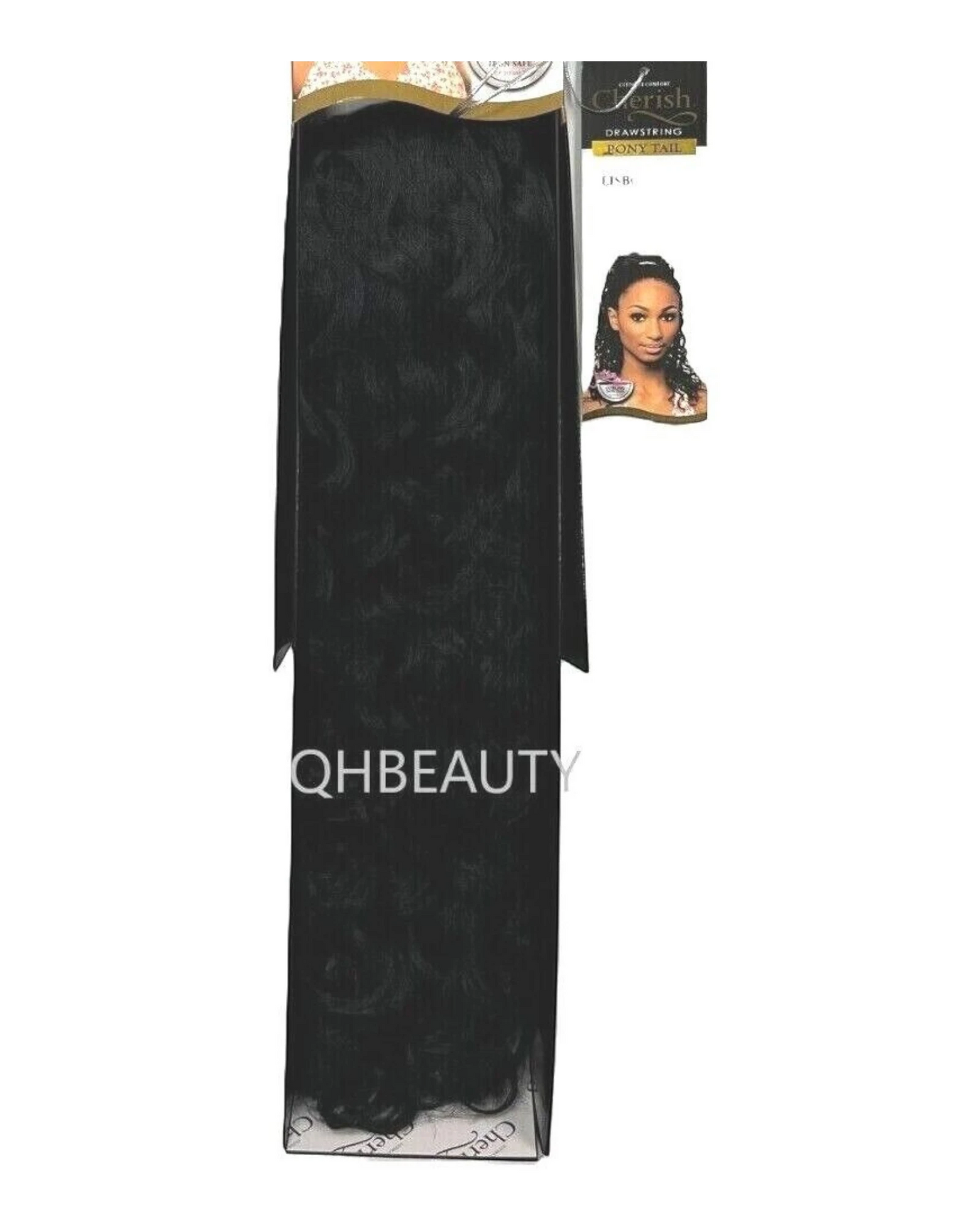 Cherish Synthetic Drawstring Curly Hair Extension Ponytail - Lisbon Girl