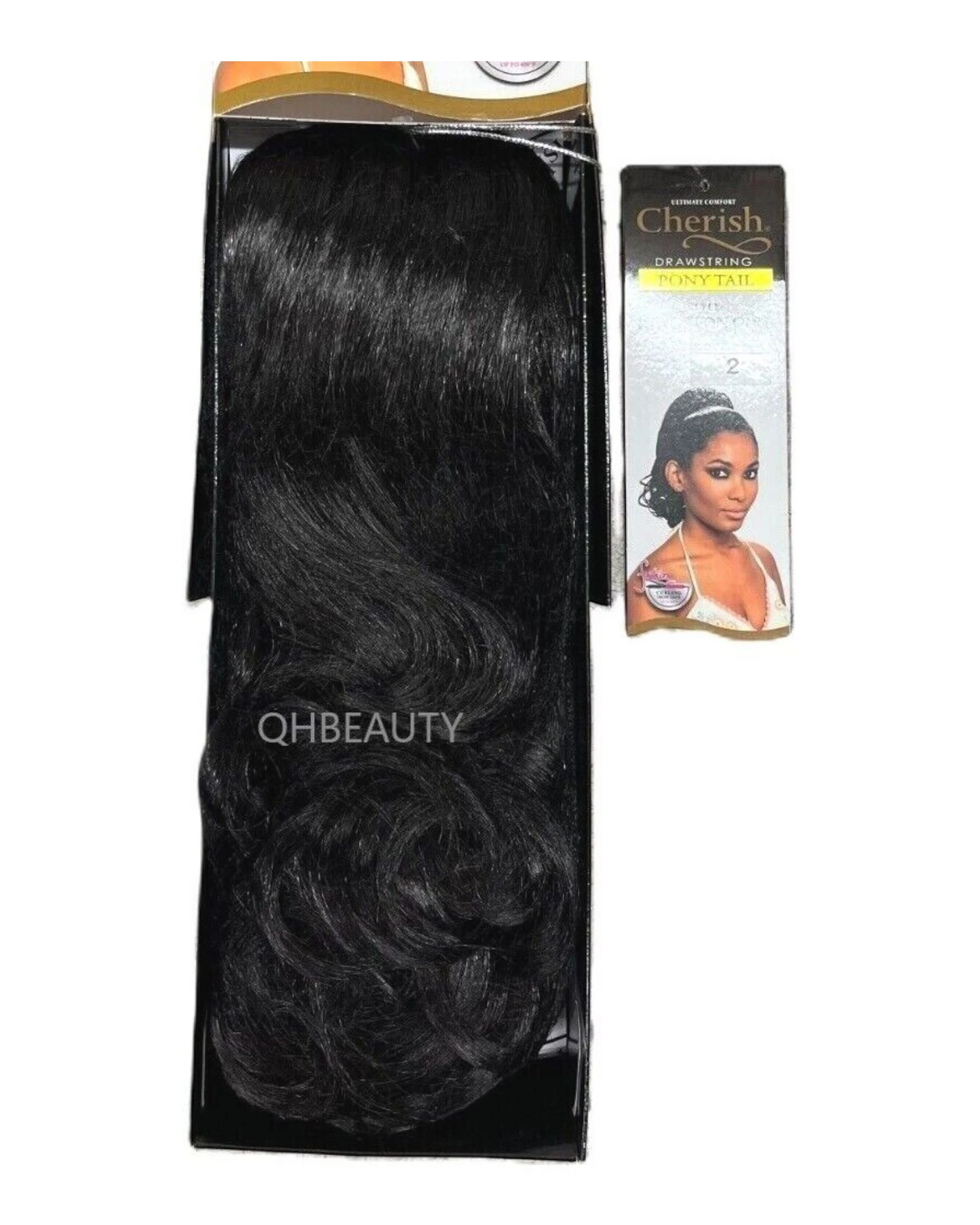 Cherish Synthetic Drawstring Curly Hair Extension Ponytail - Kingston Girl