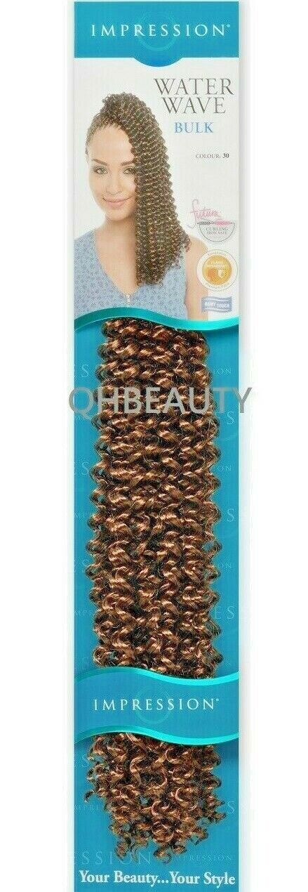 IMPRESSION SYNTHETIC HAIR EXTENSION BRAID - WATER WAVE 22'' ( FREETRESS COPY )