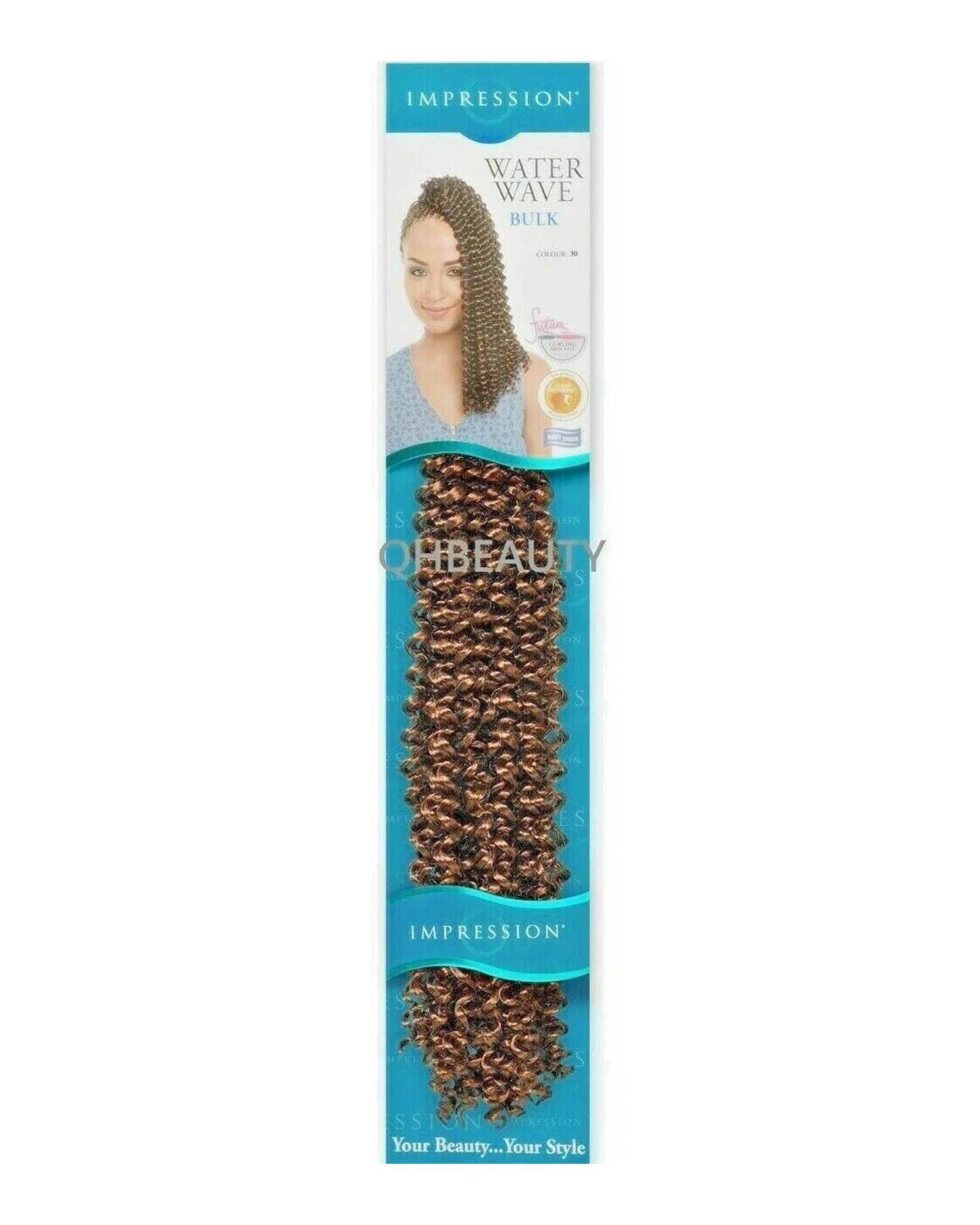 IMPRESSION SYNTHETIC HAIR EXTENSION BRAID - WATER WAVE 22''