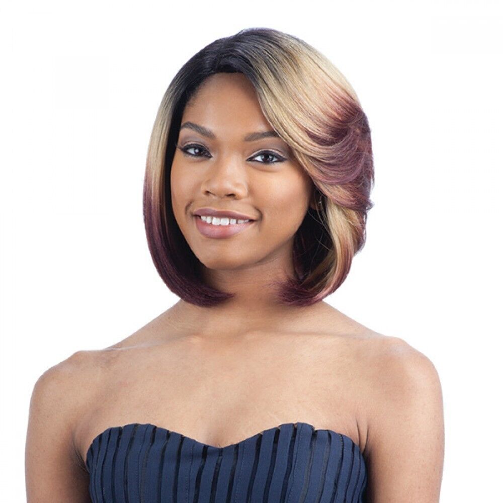 FreeTress Equal Synthetic Premium Delux Short Straight Bob Style Hair Wig  SELAH