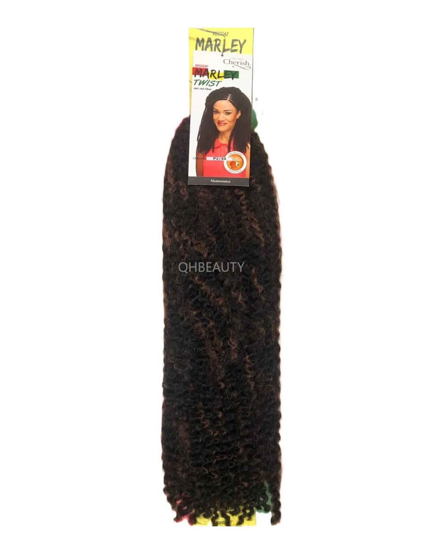 Cherish Synthetic Afro Kinky Cuban Anti itch Hair Extension  Marley Twist Braid