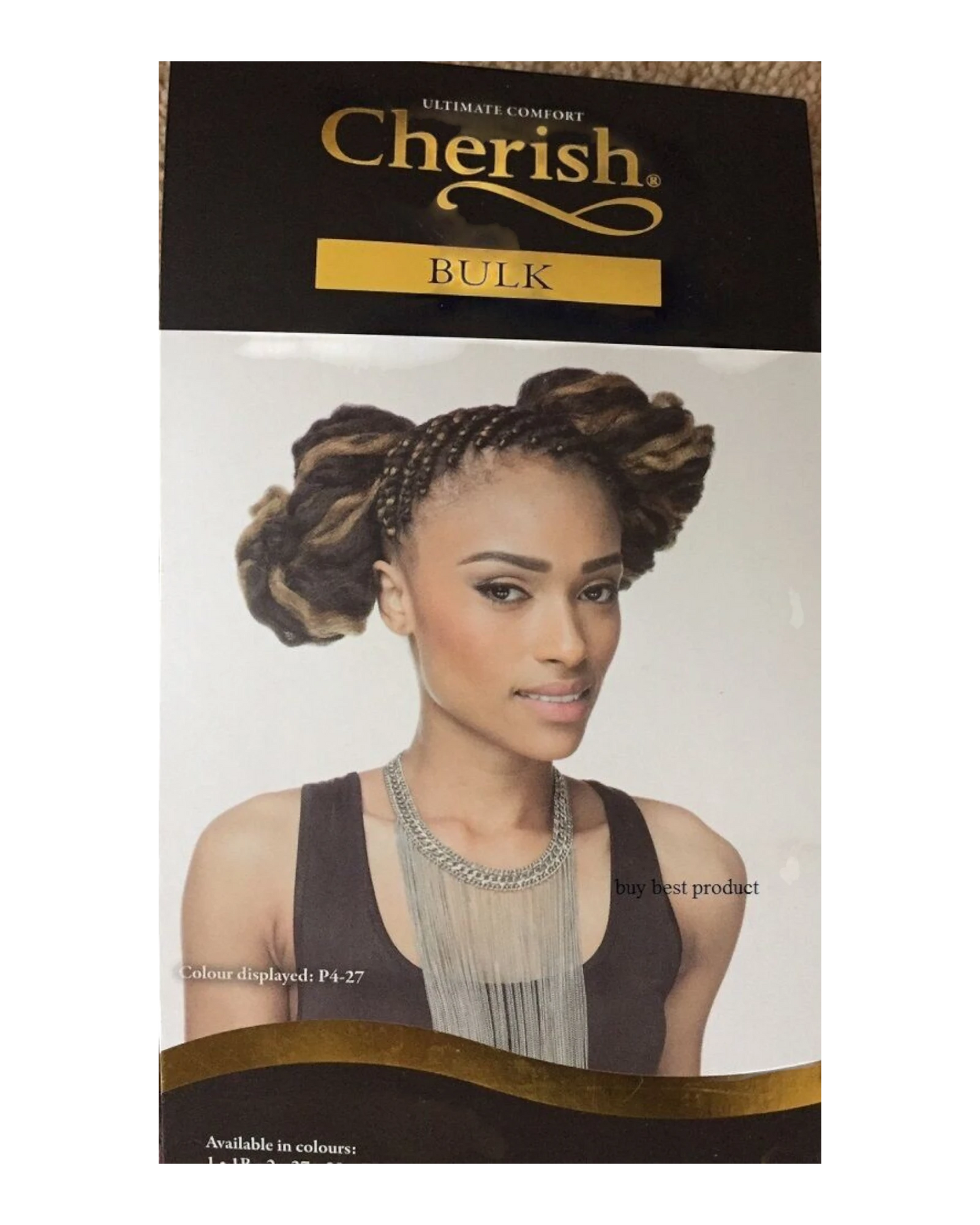 CHERISH SYNTHETIC CROCHET AFRO BULK HAIR EXTENSION BRAIDS - CRIMPY WAVE 22 INCH