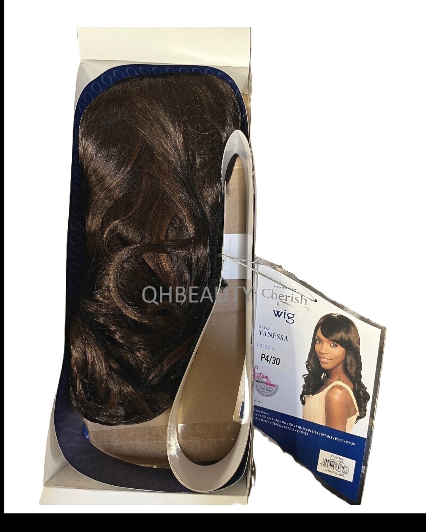 Cherish Synthetic Long Curly Natural Looking Easy Care Hair Wig - VANESSA