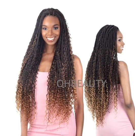 Obsession Synthetic Crochet Long Curly Braid Hair Extension - Boho Yippie 28 ''