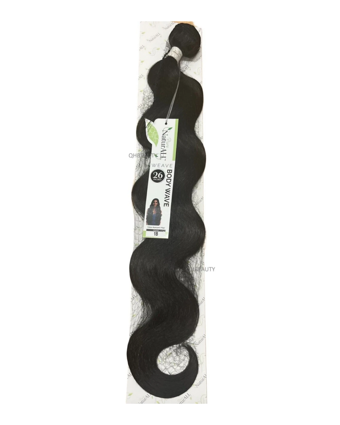 NaturALL SYNTHETIC LONG CURLY HAIR EXTENSION WEAVE -BODY WAVE 26 INCHES
