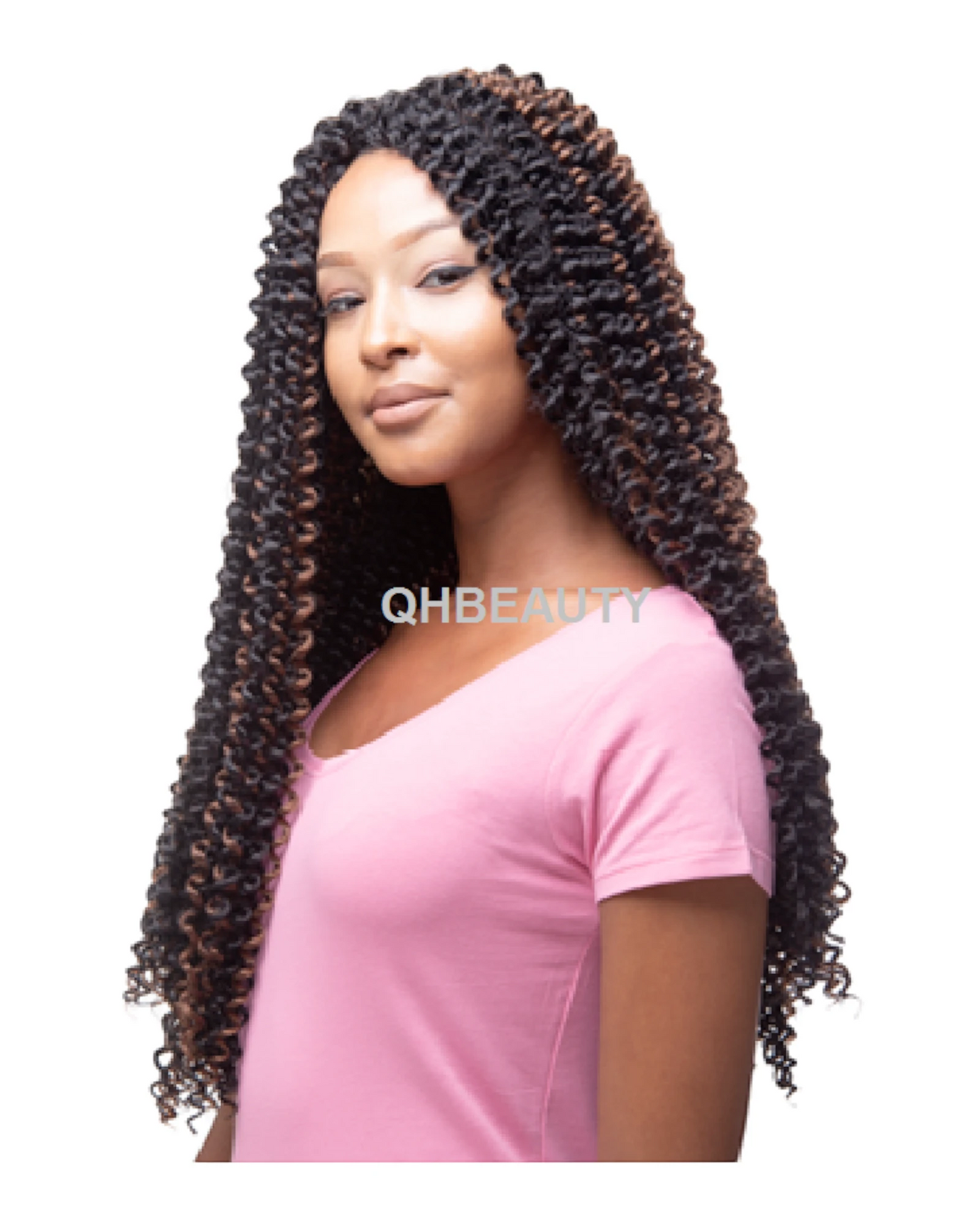 Obsession Synthetic Crochet Long Braid Curly Hair Extension - WATER WAVE 24