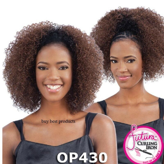 Freetress Equal Fullcap Drawstring Curly hair Wig - Jeri Girl