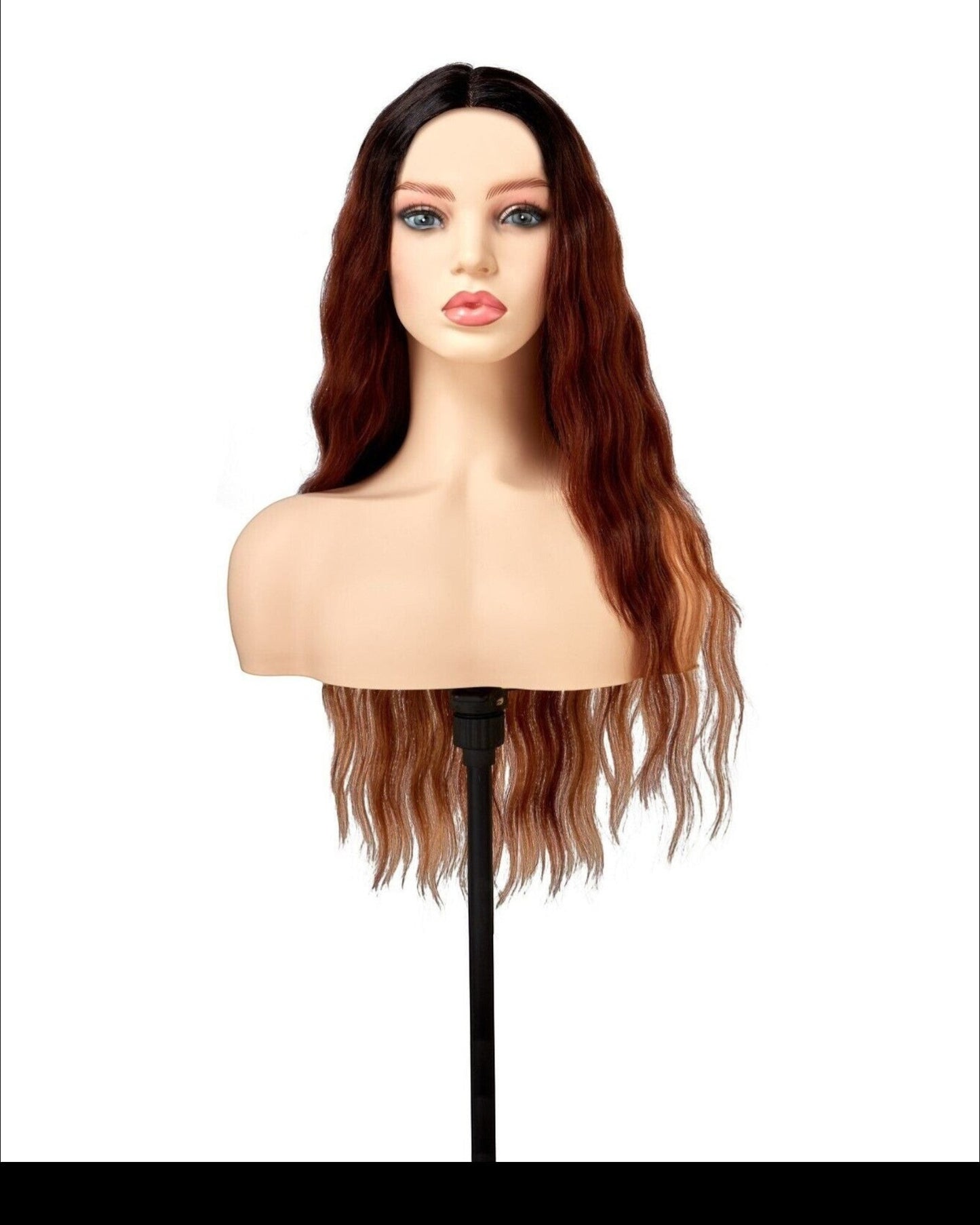 OBSESSION LACE FRONT HUMAN HAIR FUSION NATURAL BODWAVE CURLY HAIR WIG - CHELSEA