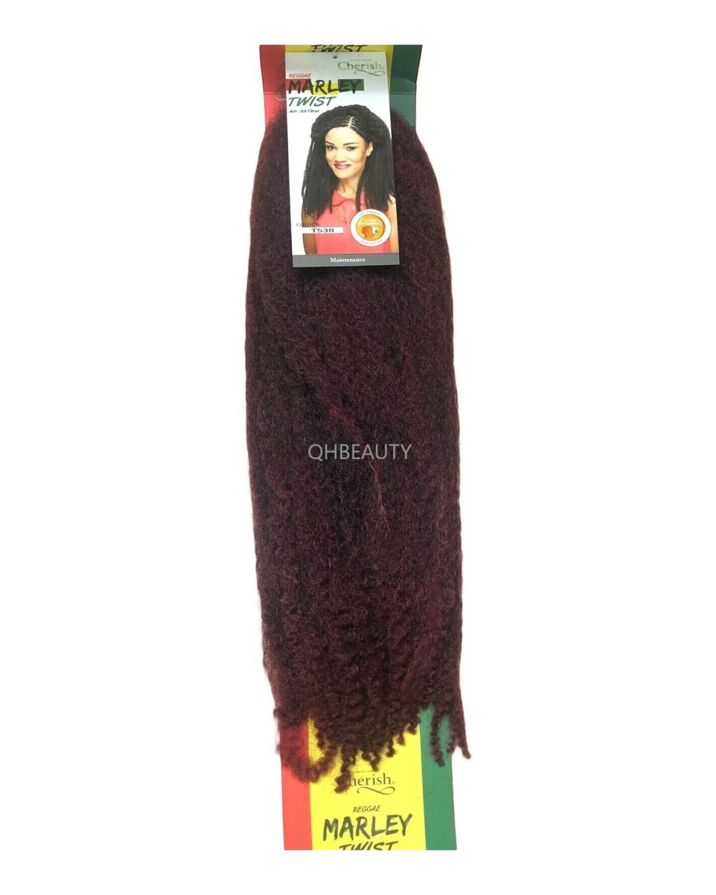 Cherish Synthetic Afro Kinky Cuban Anti itch Hair Extension  Marley Twist Braid