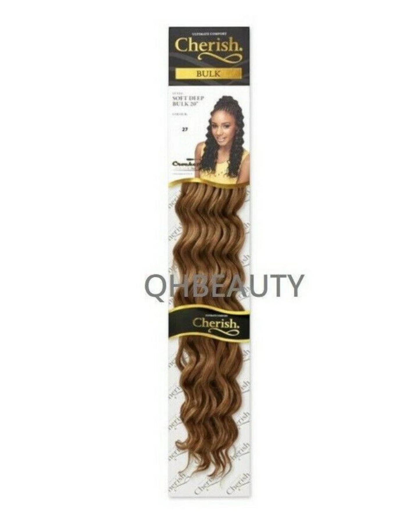 CHERISH SYNTHETIC BULK CROCHET HAIR EXTENSION BRAIDS - SOFT DEEP 20 INCH