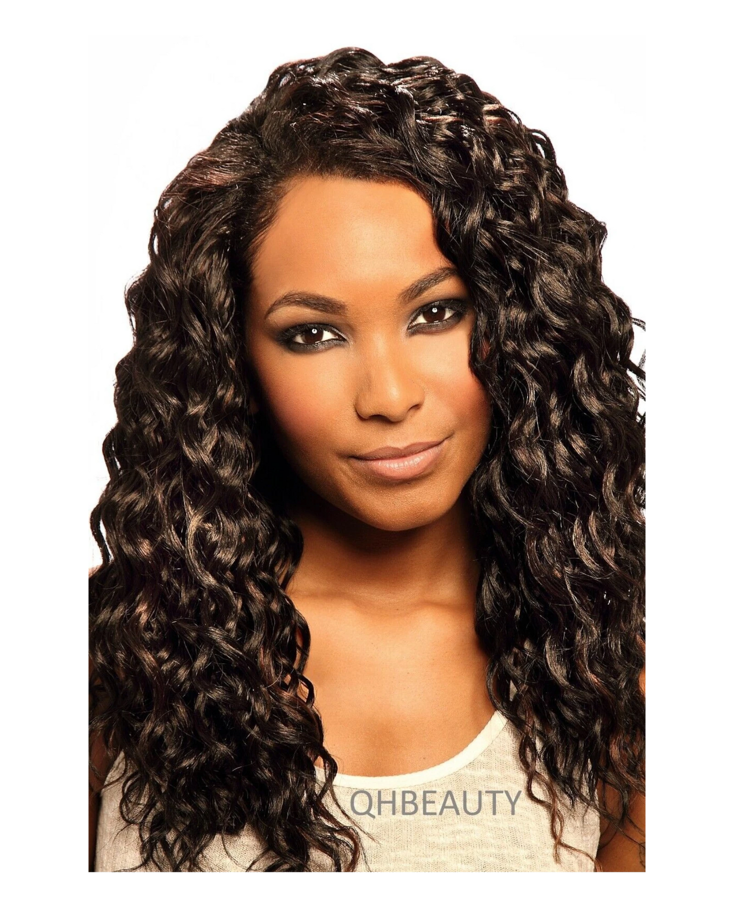 CHERISH SYNTHETIC LONG CURLY HAIR EXTENSION WEAVE - STUNNING 16 INCHES