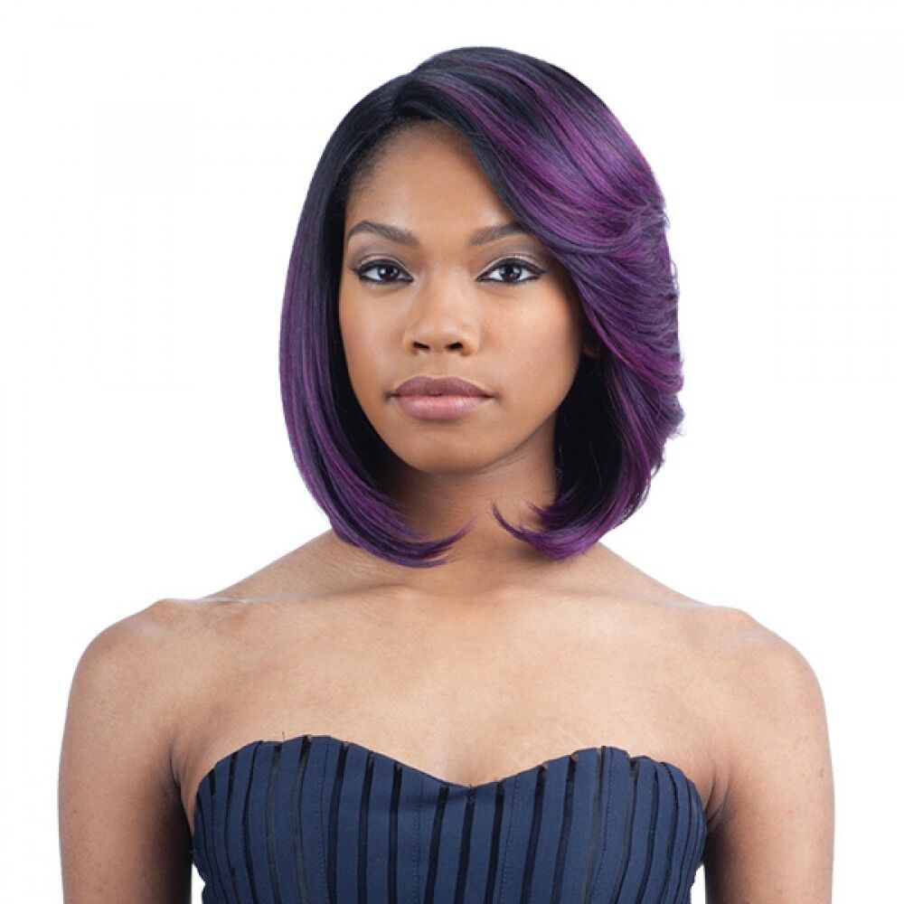 FreeTress Equal Synthetic Premium Delux Short Straight Bob Style Hair Wig  SELAH