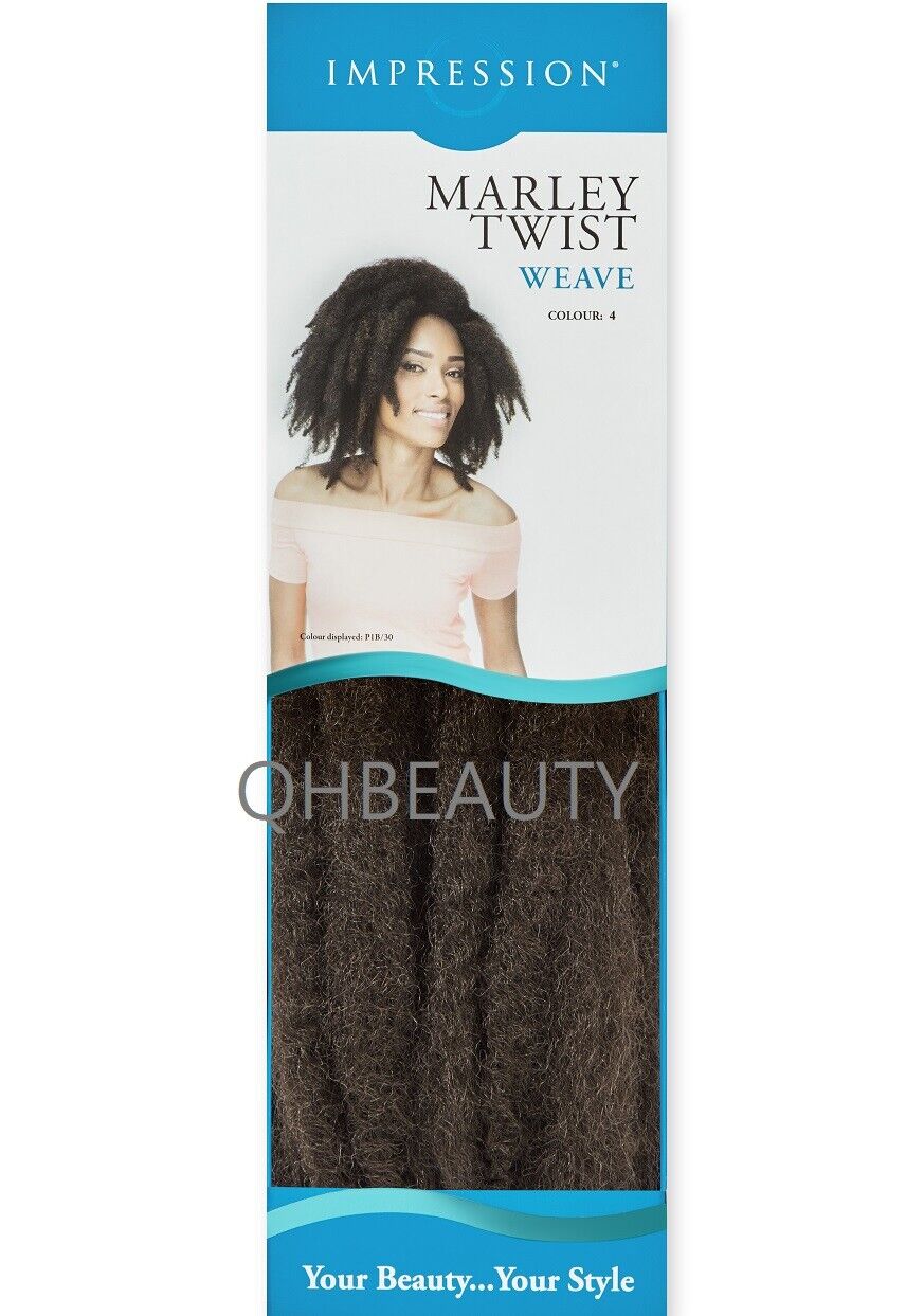IMPRESSION SYNTHETIC AFRO CUBAN HAIR EXTENSIONS - MARLEY TWIST WEAVE