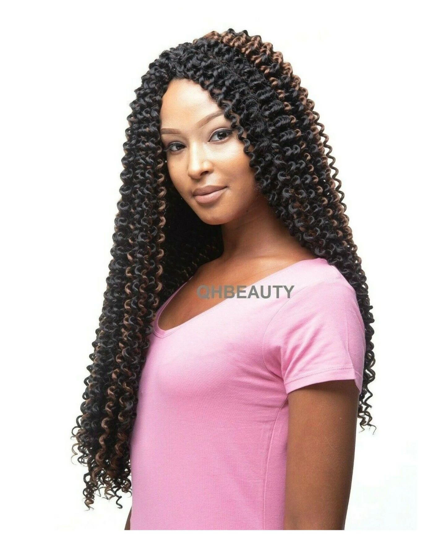 Obsession Synthetic Crochet Long Braid Curly Hair Extension - WATER WAVE 24