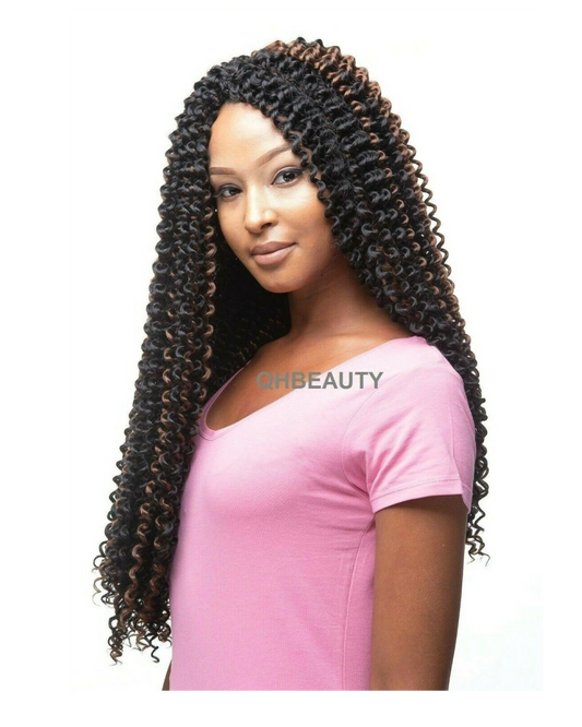 Obsession Synthetic Crochet Long Braid Curly Hair Extension - WATER WAVE 24